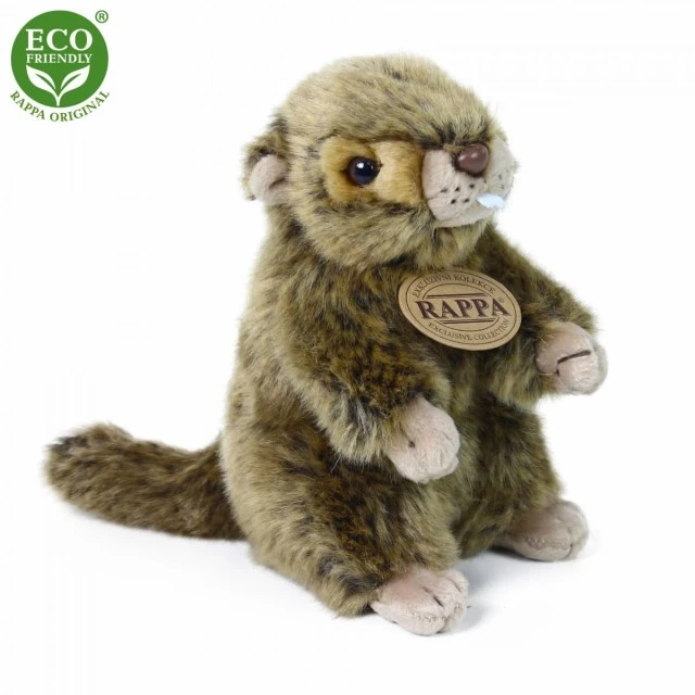 Plush groundhog standing 17 cm.