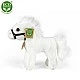 Plush White horse standing 20 cm.