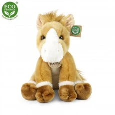 Plush Horse sitting 30 cm.