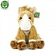 Plush Horse sitting 30 cm.