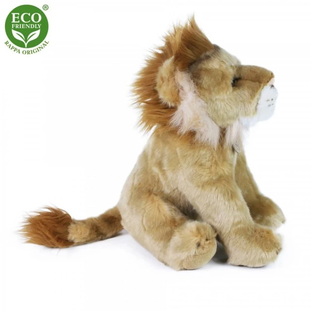 Plush Seated Lion 30 cm.