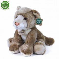 Plush Seated Lion 27 cm.