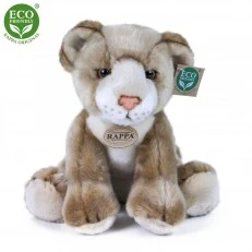 Plush Seated Lion 27 cm.