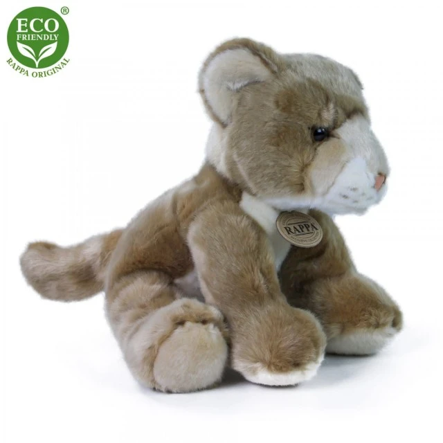 Plush Seated Lion 27 cm.