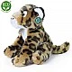 Plush Leopard sitting 30 cm.