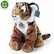 Plush Tiger sitting 30 cm.