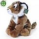 Plush Tiger sitting 30 cm.
