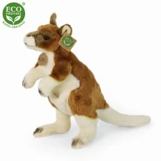 Plush Kangaroo standing 30 cm.