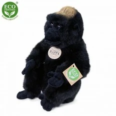 Plush Gorilla sitting 23 cm.