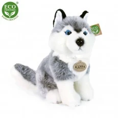 Plush Husky 30 cm. sitting