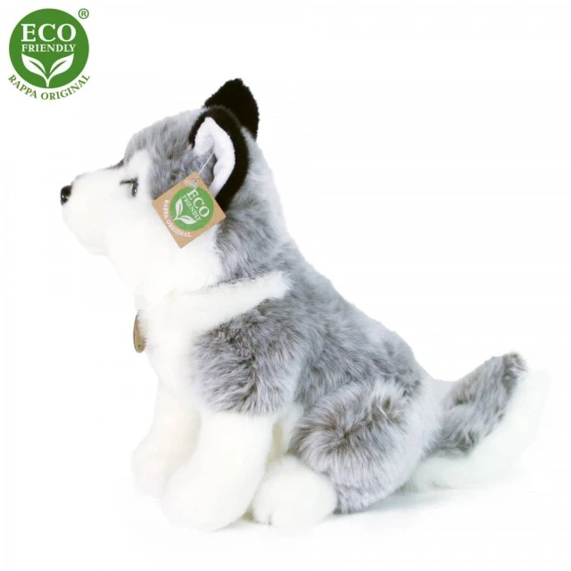 Plush Husky 30 cm. sitting