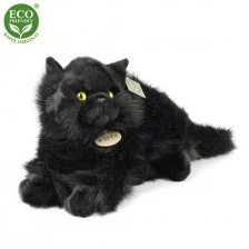 Plush Bombay cat 30 cm. lying down