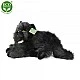 Plush Bombay cat 30 cm. lying down