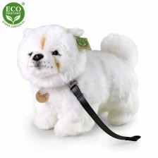 Plush Chow Chow dog with a leash 30 cm.