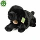 Plush Dog Black Labrador Lying 40 cm.