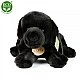 Plush Dog Black Labrador Lying 40 cm.