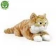 Plush Red tabby cat lying down 40 cm.