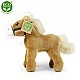 Plush Brown horse standing 20 cm.