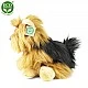 Plush Dog Yorkshire Terrier sitting 30 cm.