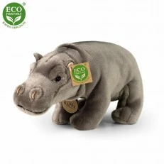 Plush Hippo standing 30 cm.