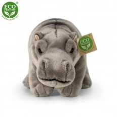 Plush Hippo standing 30 cm.