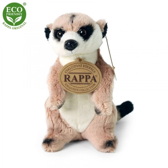 Plush Meerkat standing 14 cm.