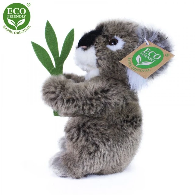 Plush Koala with a plant 15 cm.