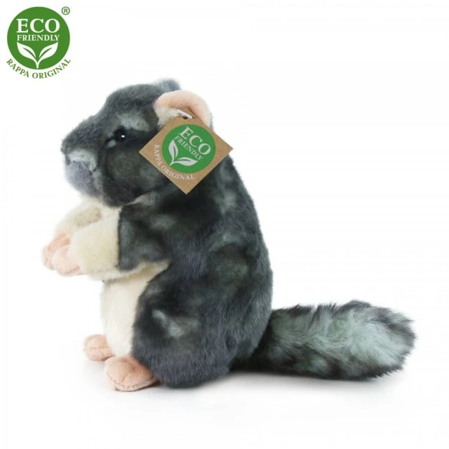 Plush Chinchilla standing 15 cm.