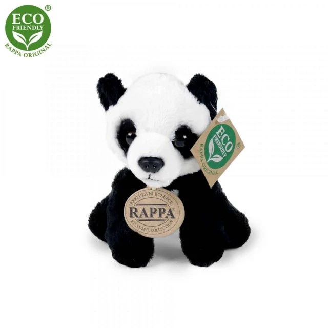 Plush Panda sitting 15 cm.
