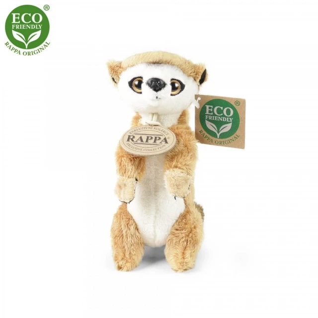 Plush Meerkat standing 15 cm.