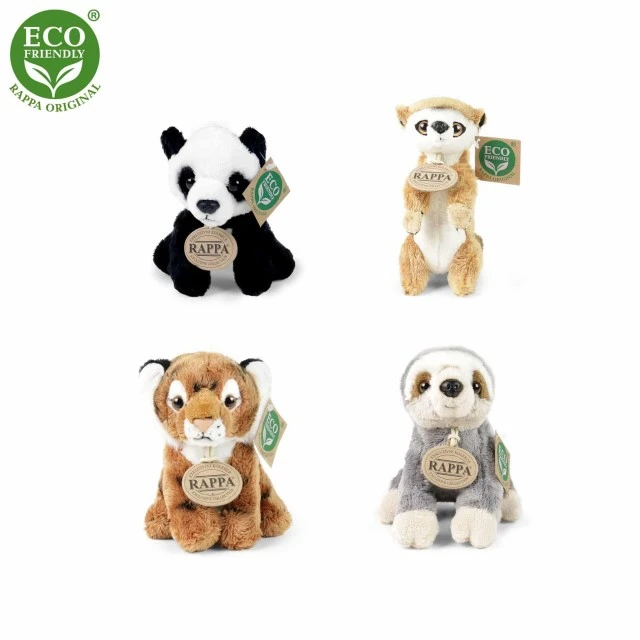 Plush Meerkat standing 15 cm.