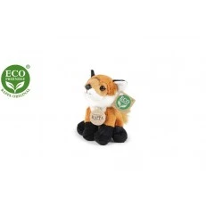 Plush sitting Fox 15 cm.