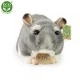 Plush Chinchilla lying down 22 cm.