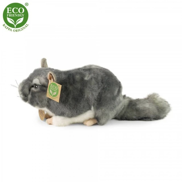 Plush Chinchilla lying down 22 cm.