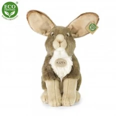 Plush Rabbit sitting 30 cm.