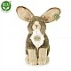 Plush Rabbit sitting 30 cm.