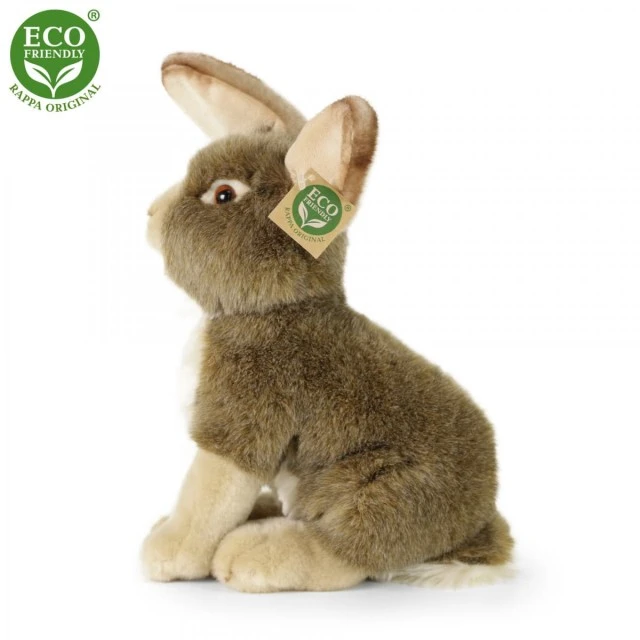 Plush Rabbit sitting 30 cm.