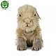 Plush capybara sitting 18 cm.