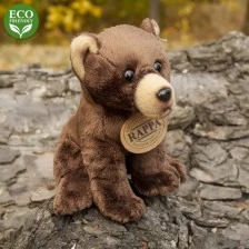Plush Bear sitting 15 cm.