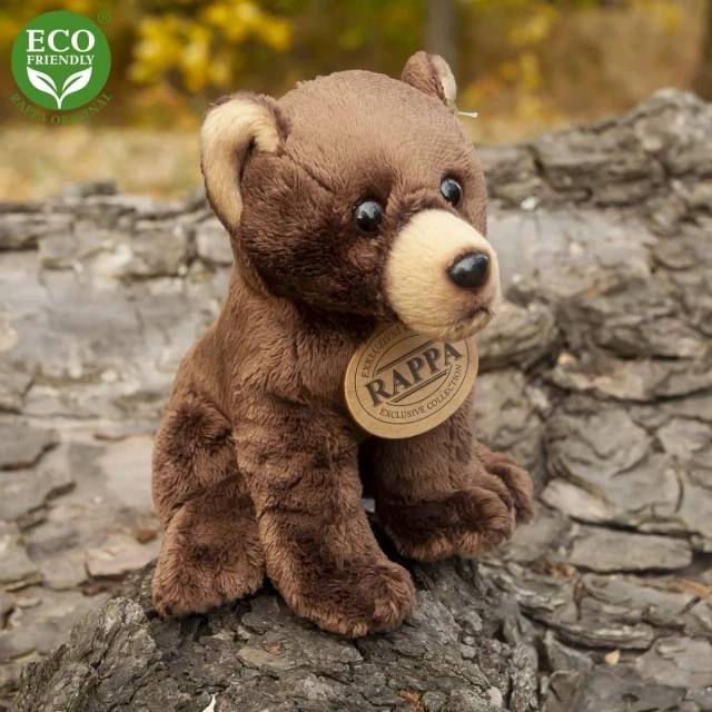 Plush Bear sitting 15 cm.