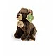 Plush Bear sitting 15 cm.