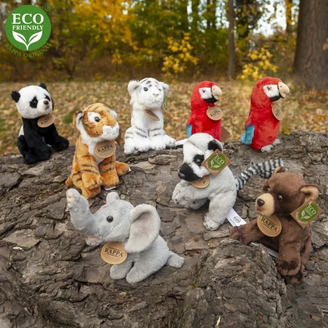 Plush Lemur sitting 15 cm.