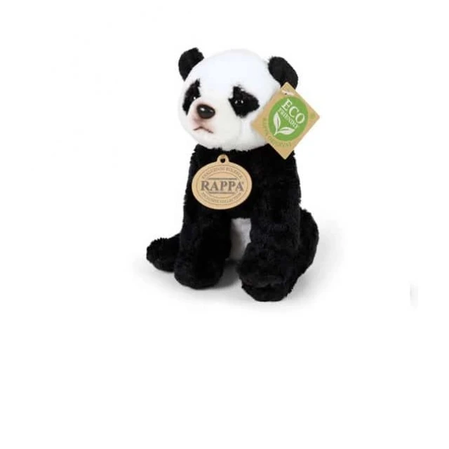 Plush Panda sitting 15 cm.