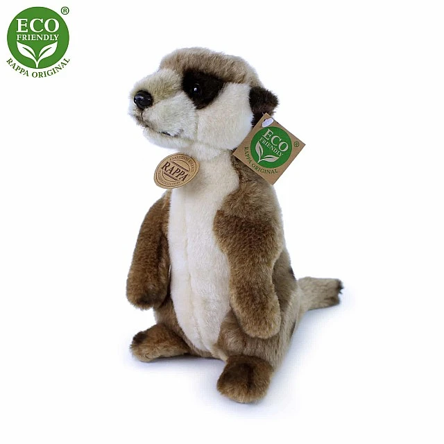 Plush meerkat standing 24 cm.