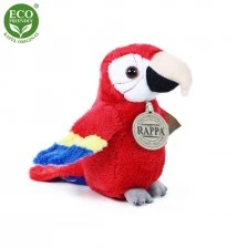 Plush Baby Red Macaw 15 cm.