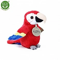 Plush Baby Red Macaw 15 cm.