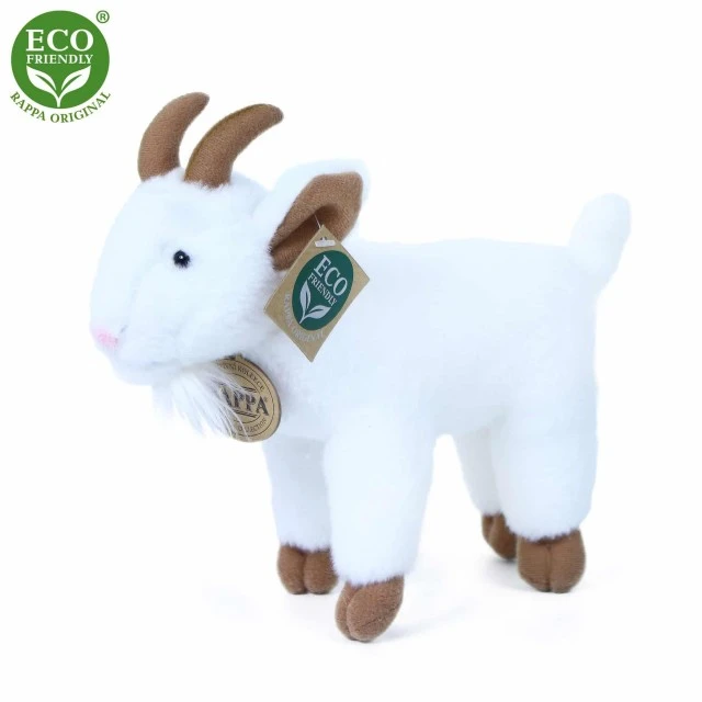 Plush Goat standing 20 cm.