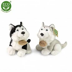 Plush Husky gray 16 cm.