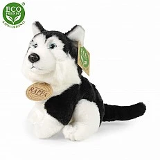 Plush Husky black 16 cm.