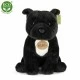 Plush Dog Starfordshire Bull Terrier black 30 cm.